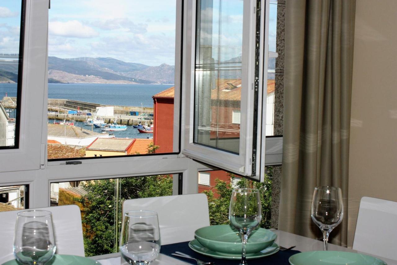 Apartamento En Centro De Fisterra Bagian luar foto